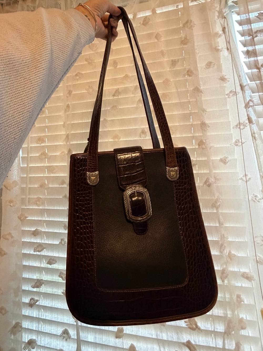 Brighton Structured Leather Bag